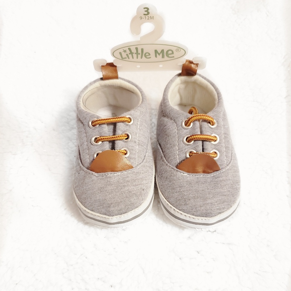 Little me baby sneakers.